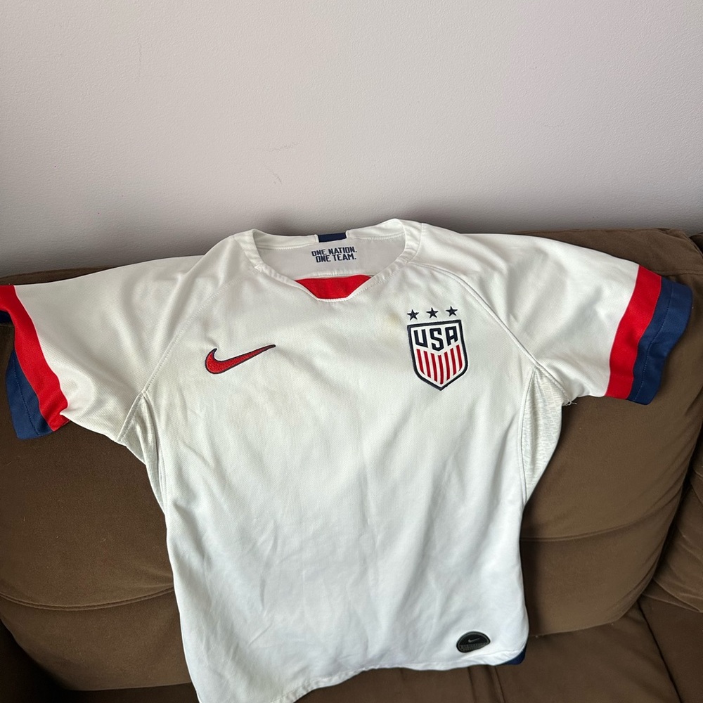2019 Nike White Team USA Soccer Jersey